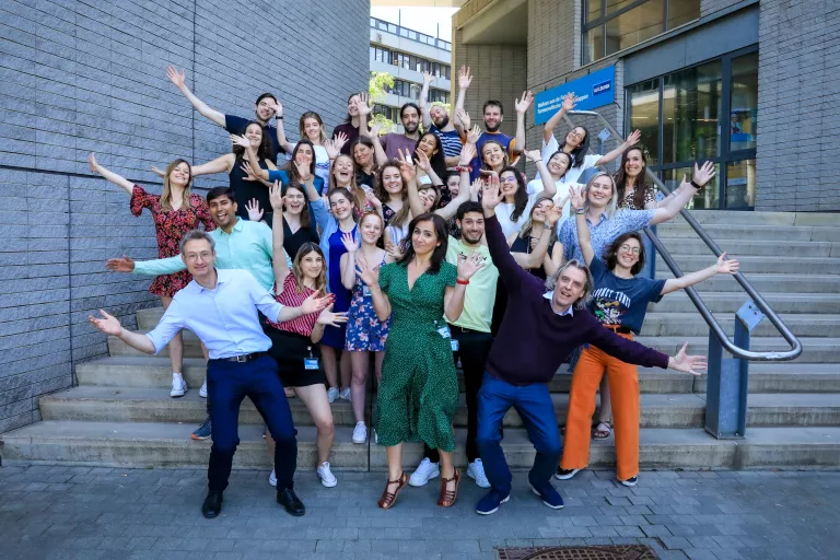 Group picture of the Van Den Bosch lab